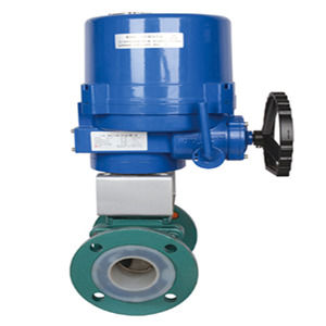 電動(dòng)襯氟球閥