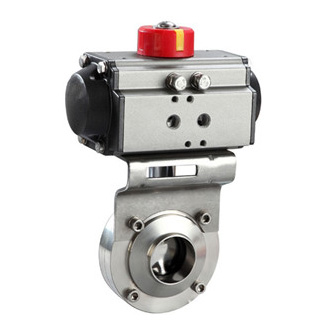 氣動(dòng)衛生蝶閥