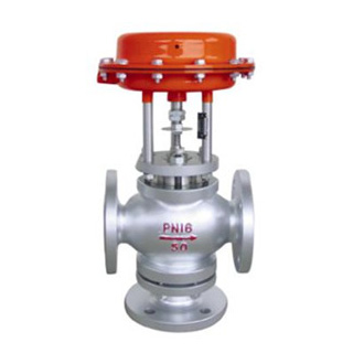 氣動(dòng)活塞式三通切斷閥